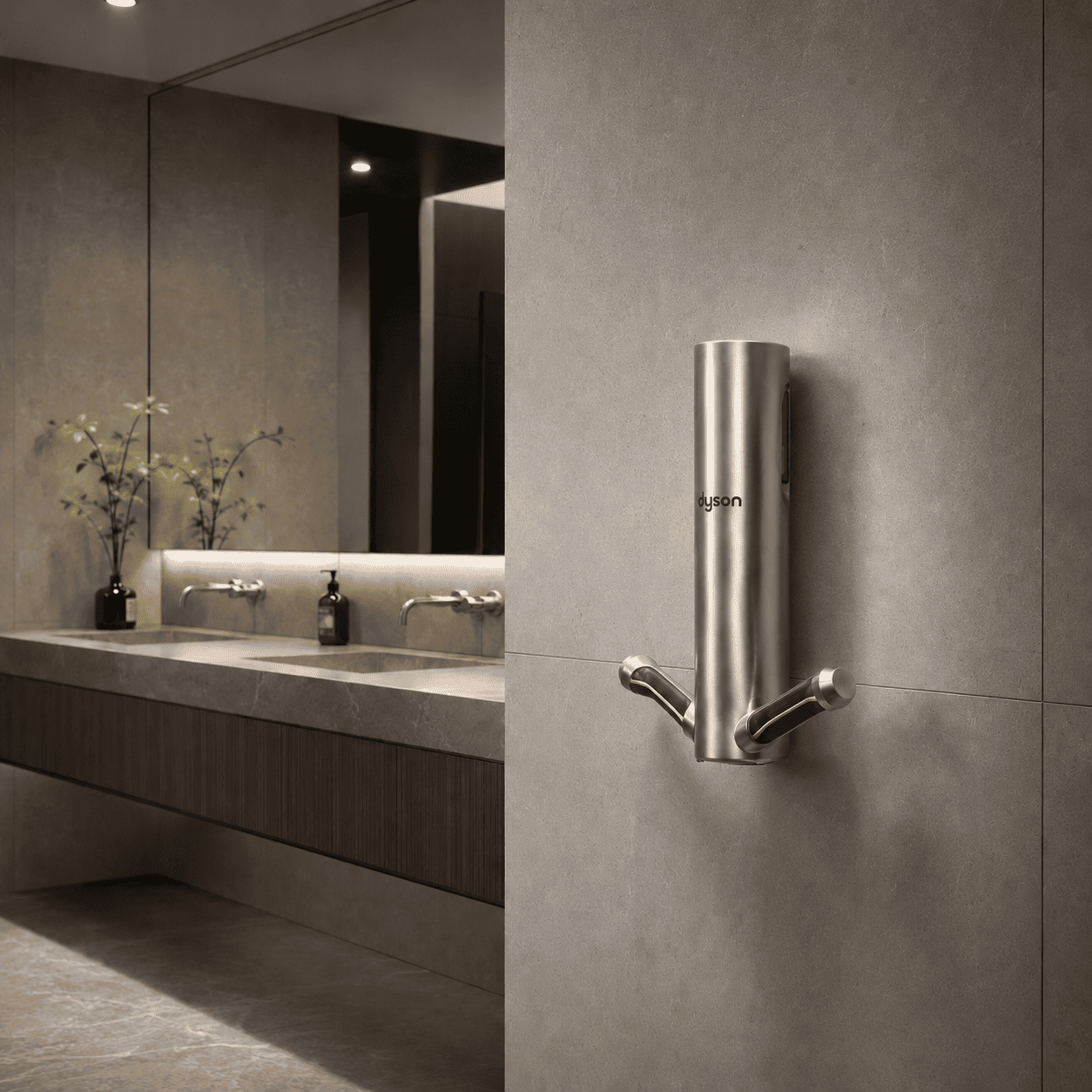 Dyson Airblade 9kJ (HU03) wall-mounted hand dryer